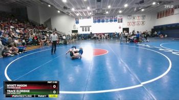 120 lbs Champ. Round 2 - Trace Eldridge, Cheyenne East vs Wyatt Mason, Thunder Basin