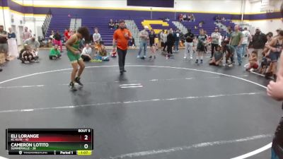 115 lbs Round 2 (6 Team) - Jentry Jackson, KC Elite vs Zayne Simmons, Summerville