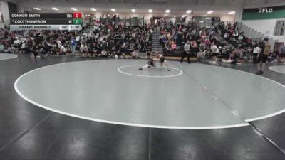 70 lbs Champ. Round 2 - Connor Smith, Terminator Wrestling Academy vs Colt Thompson, Nebraska Elite