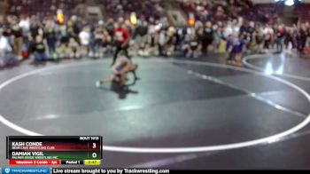 56 lbs Champ. Round 1 - Damian Vigil, Palmer Divide Wrestling Inc. vs Kash Conde, Bear Cave Wrestling Club