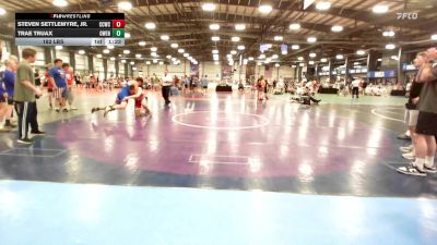182 lbs Rr Rnd 3 - Steven Settlemyre, Jr., CCWC Blue vs Trae Truax, Owen Valley