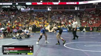 2A-106 lbs Champ. Round 2 - Taye Jordan, Atlantic vs Quinn Arellano, Van Meter