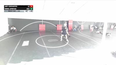130 lbs Champ. Round 1 - Amy Cervantes, Live Wire vs Emma Apinyan, Beverly Hills High School