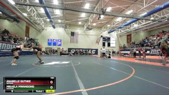 145 lbs Semifinal - Anabelle Guthke, Batavia vs Mikaela Mwangong, Macomb