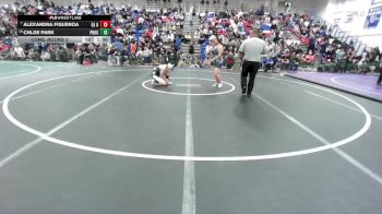 Girls 135 lbs Cons. Round 2 - Alexandra Figueroa, Everett Alvarez Girls vs Chloe Park, Prospect Girls