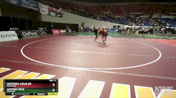 5A-215 lbs Cons. Round 1 - Antonio Aguilar, Milwaukie vs Hayden Rice, Redmond