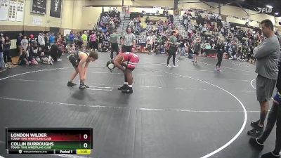 150/155 Round 1 - London Wilder, Tough Time Wrestling Club vs Collin Burroughs, Tough Time Wrestling Club