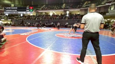 190-1A Cons. Semi - Leeson Allen, Toombs County vs Layne Vaughn, Gordon Lee