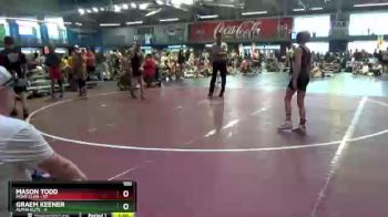100 lbs Round 3 (8 Team) - Graem Keener, Alpha Elite vs Mason Todd, Fight Club