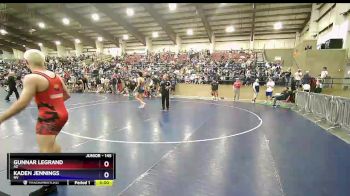 145 lbs Cons. Round 2 - Gunnar LeGrand, AZ vs Kaden Jennings, NV