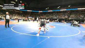 144 Class 2 lbs 1st Place Match - Brant Laughlin, Seneca vs Cooper Collins, Excelsior Springs