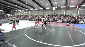 137 lbs 5th Place - Eli Baumgardner, Monte Vista Takedown Club vs Mark Garcia, Stout Wrestling Academy