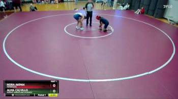 148 lbs Round 1 - Alma Calvillo, Summit Wrestling Academy vs Nora Akpan, Minnesota