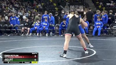 285 lbs Consolation Wb - Jack Guy, Humboldt vs Owen Pettlon, West Delaware, Manchester