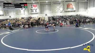 75 lbs Cons. Round 2 - Jack Goodrich, Savage Wrestling Club vs Cole DeSanto, Hilton Jr Cadets Wrestling Club