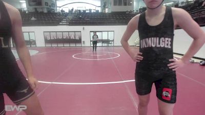 106 lbs Consolation - Robert McIntire, Okmulgee High School vs Zaiden Emerson, Inola