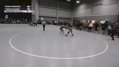 105 lbs Champ. Rd Of 32 - Ashley Nataren, Paradigm Wrestling vs Tiffany Francisco, Golden Bears Wrestling Club