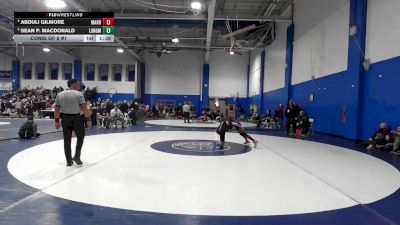 106 lbs Consi Of 8 #1 - Abduli Gilmore, Mahar vs Sean P. MacDonald, Longmeadow