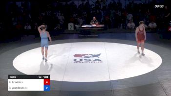 152 lbs Final - Kyler Knaack, Iowa vs Grayson Woodcock, Ohio