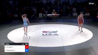 152 lbs Final - Kyler Knaack, Iowa vs Grayson Woodcock, Ohio