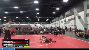 75 lbs Round 1 (8 Team) - Gabe Brough, Burnett Trained (OH) vs Arav PANDEY, Elite Ath Club DZ (IN)