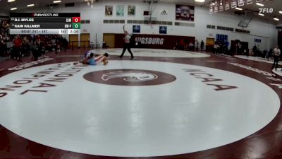 197 lbs 7th Place Match - D.J. Myles, St. Johns (mn) vs Kain Killmer, Wisconsin-Platteville