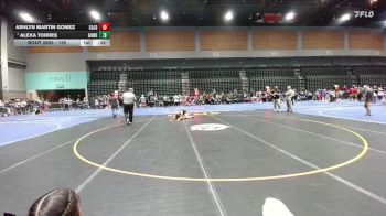 135 lbs Cons. Round 7 - Ashlyn Martin Gomez, Caldwell vs Alexa Torres, Golden West