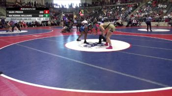 6A 170 lbs 3rd Place Match - Ma`kenna Williams, CONWAY HIGH SCHOOL vs Alex Prock, Little Rock Central High School