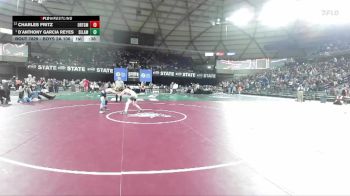 Boys 2A 106 lbs 3rd Place Match - D`Anthony Garcia Reyes, Selah vs Charles Fritz, Orting