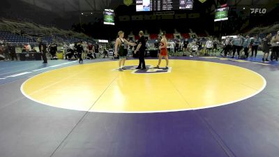 157 lbs Cons-semis - Max Harris, KS vs Jaxon Miller, IA