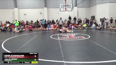 105 lbs Cons. Round 3 - Asher Schwabacher, Skull & Crossbones Wrestling C vs Collin Denny, Stronghold