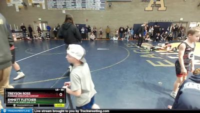 56 lbs Semifinal - Treyson Ross, Punisher Wrestling Company vs Emmett Fletcher, Steelclaw Wrestling Club