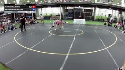 140 lbs Hayden Manning, Pennsylvania Blue vs Viktoriia Rodnikova, Illinois