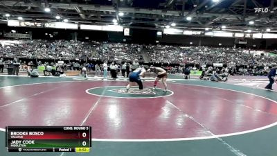 185 lbs Cons. Round 5 - Jady Cook, Middleton vs Brooke Bosco, Vallivue