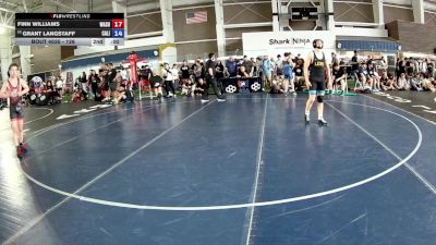126 lbs Cons. Round 4 - Finn Williams, Washington vs Grant Langstaff, California