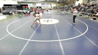 197 lbs Champ. Round 2 - Xavier Pommells, Ithaca vs Daniel De Almeida, Springfield
