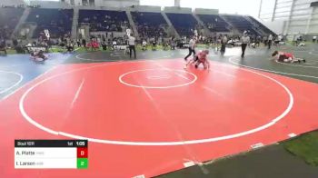 160 lbs Round Of 16 - Aiden Platte, Threshold WC vs Isaac Larson, Horizon