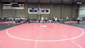 130 lbs Cons. Round 3 - Lea Chambers, Francis Howell vs Brayli Haggy, Westmoore
