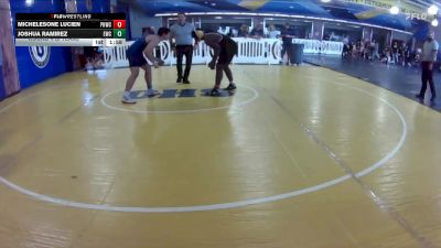190 lbs Round 4 (8 Team) - Joshua Ramirez, Eagles WC vs Michelesone Lucien, Palm Harbor WC