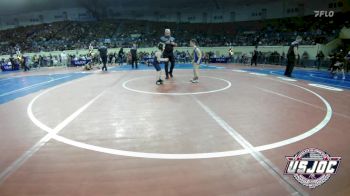 60 lbs Round Of 16 - Katie Burrows, Noble Takedown Club vs Aiden Asher, Clearwater Youth Wrestling Club