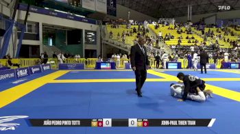 John-Paul Thien Tran vs João Pedro Pinto Totti 2025 World Jiu-Jitsu IBJJF Championship