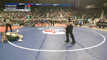 3A-113 lbs Semifinal - Kayson Grant, Cody vs Ty McWilliams, Lander Valley
