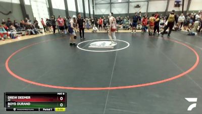 160 lbs Cons. Round 2 - Drew Deemer, AK vs Boyd Durand, HI