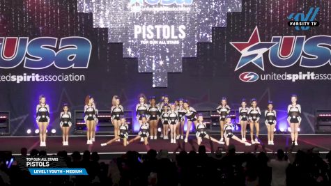 Top Gun All Stars - Pistols [2025 L1 Youth - Medium Day 2] 2025 USA All Star Cheer Super Nationals