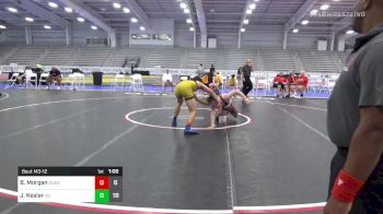 160 lbs 3rd Place - Bodie Morgan, Quest School Of Wrestling vs Jared Keslar, Young Guns Black