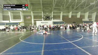 100 lbs Cons. Round 3 - Mackson Bogue, Delta Wrestling Club vs JT Walker, Nevada Elite Wrestling