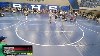 87 lbs Champ. Round 1 - Kysen Lance, Uintah Wrestling vs Wyatt Dahle, Agon Academy