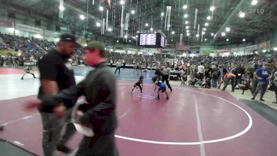 49 lbs Round Of 16 - Sebastian Garcia, Duran Elite vs Daniel Saucedo, Fort Lupton