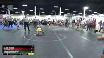 56 lbs Round 6 (8 Team) - Luke Briggs, Team Smash vs Cameron Gilbert, Journeyman Uprising