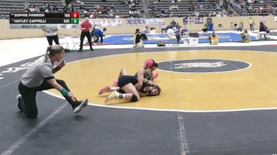 107 lbs Champ. Round 1 - Hayley Cappelli, Boyle County vs Sophie Parrish, Trigg County